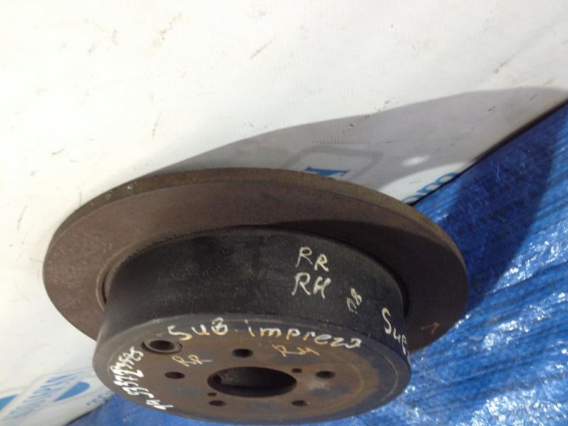 Тормозной диск задний IMPREZA 11-17