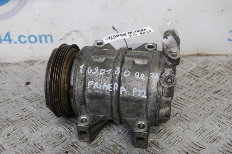 Компрессор кондиционера NISSAN PRIMERA P-12 01-07 92600-AD010 Б/У