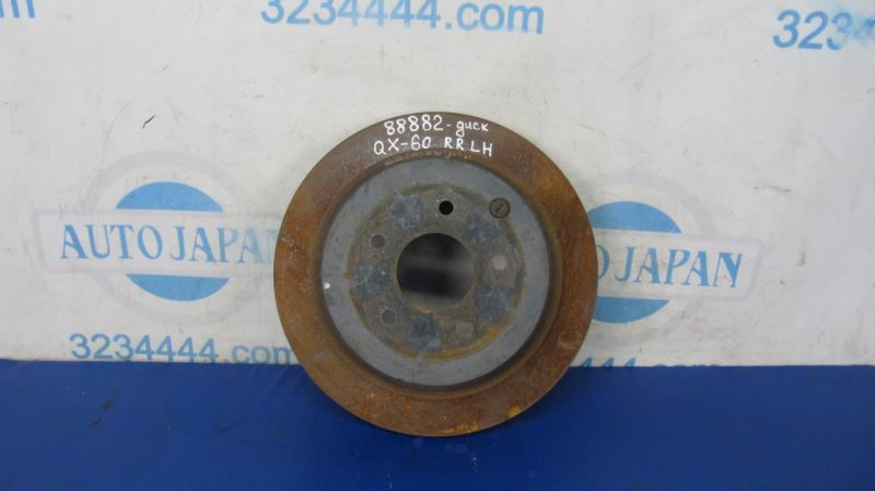 Тормозной диск задний INFINITI QX60/JX35 12-20 43206-CK000 Б/У