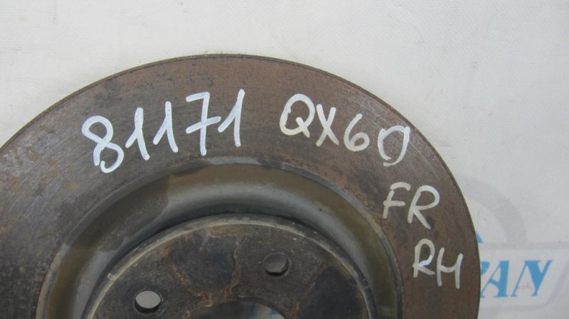 Тормозной диск передний QX60/JX35 12-20 Тормозной диск передний QX60/JX35 12-20