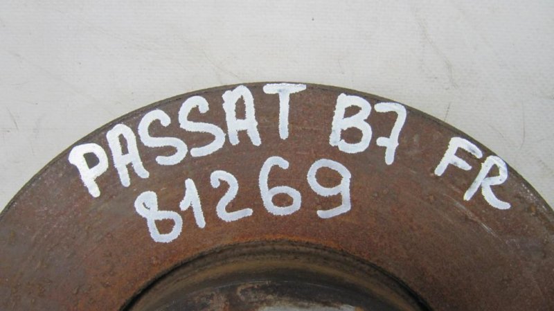 Тормозной диск передний PASSAT B7 11-15