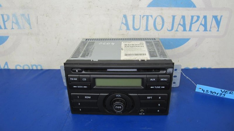Магнитола NISSAN TIIDA/VERSA C11 04-11 28185-ZW80D Б/У