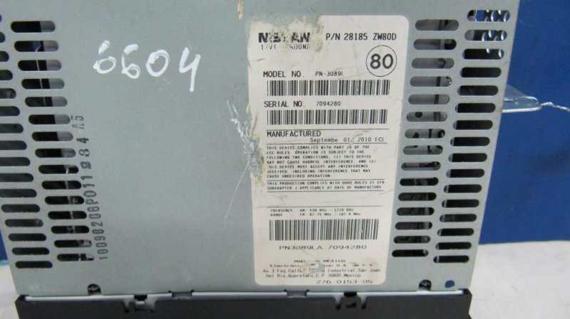 Магнитола TIIDA/VERSA C11 04-11