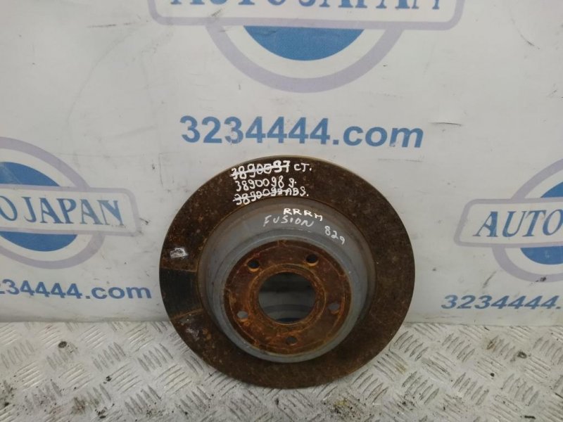 Тормозной диск задний FORD FUSION 14- 2017 Седан C20EDEF KS7Z-2C026-B Б/У