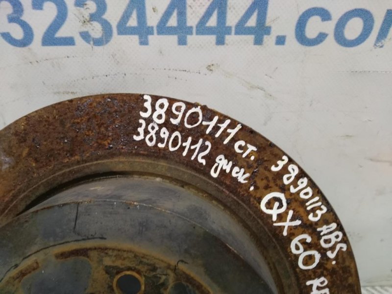 Тормозной диск задний QX60/JX35 12-20 Тормозной диск задний QX60/JX35 12-20