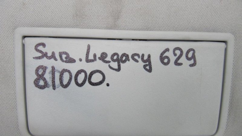 Козырек солнцезащитный LEGACY 09-15 BM 2011 Седан 2.5 EJ253