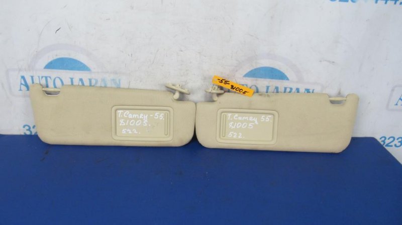 Козырек солнцезащитный TOYOTA CAMRY 55 14-17 2015 ASV50 2.5 2ARFE 74310-06581-A4 Б/У