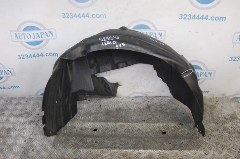 Подкрылок задний правый SUBARU LEGACY 09-15 BM 2014 Седан 2.5 FB25B 59122AJ00A Б/У