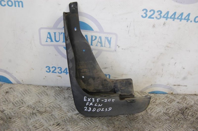 Брызговик передний левый INFINITI EX35(37) 07-12 2008 Внедорожник 3.5 999J2-5U003 Б/У