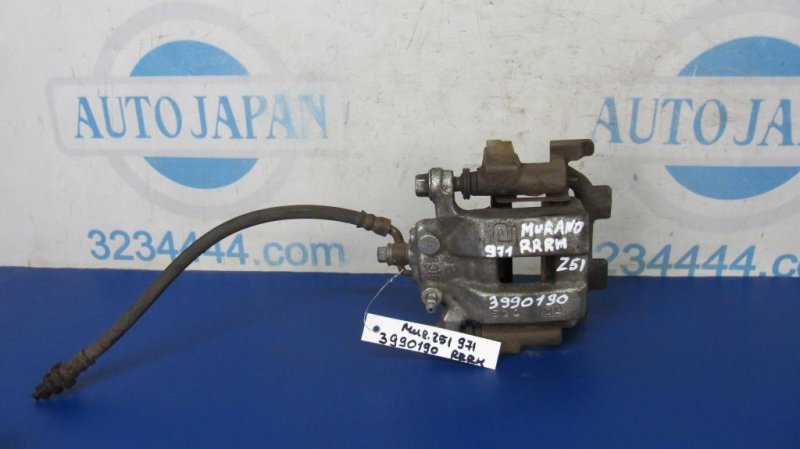 Суппорт тормозной задний правый NISSAN MURANO Z51 07-14 2009 Внедорожник 3.5 44001-1AA0A Б/У