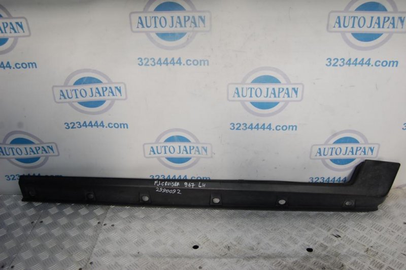 Накладка порога наружная левая TOYOTA FJ CRUISER 06-15 2008 GSJ10 4.0 1GRFE 75806-35090 Б/У
