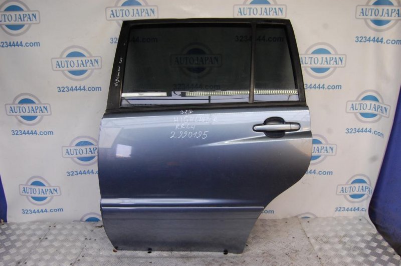 Дверь задняя левая TOYOTA HIGHLANDER 01-07 2006 ACU20 2.4 2AZFE 67004-48070 Б/У