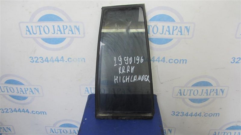Запчасть стекло двери глухое заднее правое TOYOTA HIGHLANDER 01-07 2006 ACU20 2.4 2AZFE 68123-48070 Б/У Стекло двери глухое заднее правое TOYOTA HIGHLANDER 01-07 2006 ACU20 2.4 2AZFE 68123-48070 Б/У