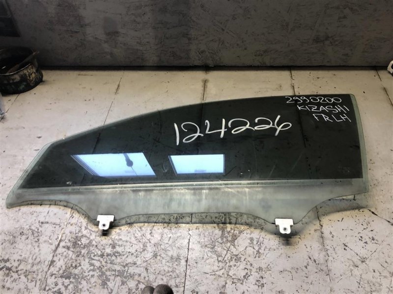 Стекло двери переднее левое SUZUKI KIZASHI 09-14 2011 Седан 2.4 84502-57L00 Б/У