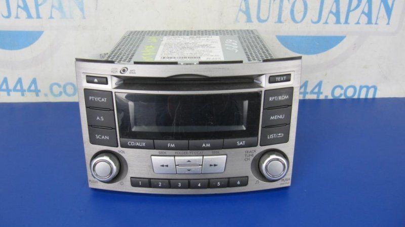 Магнитола SUBARU OUTBACK 09-14 BR 2012 Внедорожник 2.5 86201AJ61A Б/У