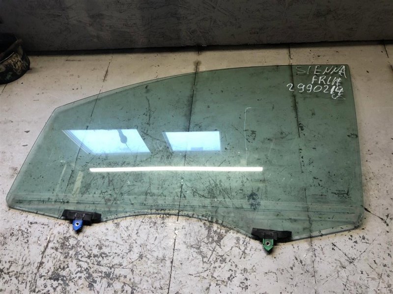 Стекло двери переднее левое TOYOTA SIENNA 11-16 68102-08050 Б/У
