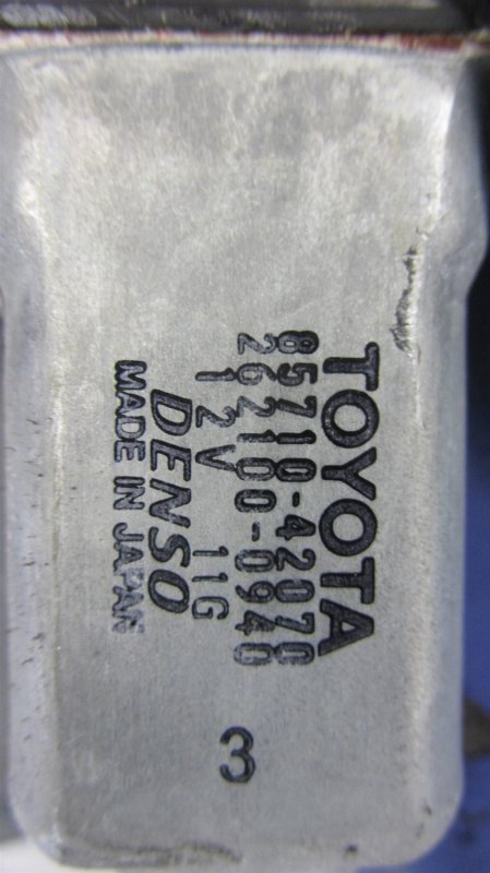 Стеклоподъемник передний правый HIGHLANDER 01-07 2006 ACU20 2.4 2AZFE