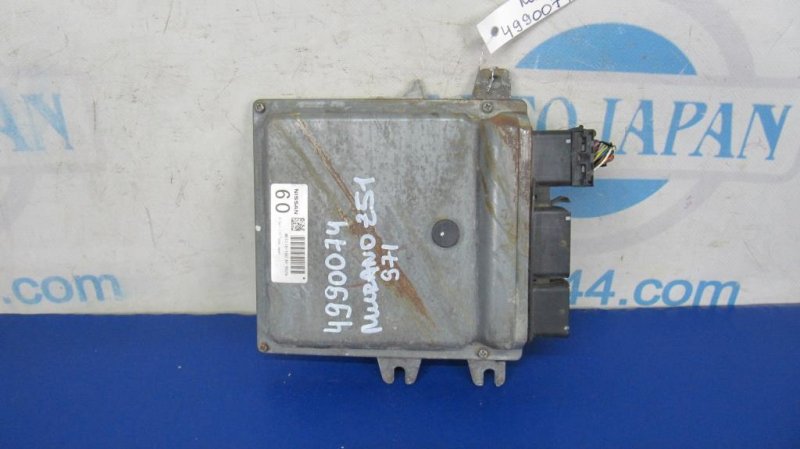 Блок управления двигателем NISSAN MURANO Z51 07-14 2009 Внедорожник 3.5 23710-1AL3A Б/У