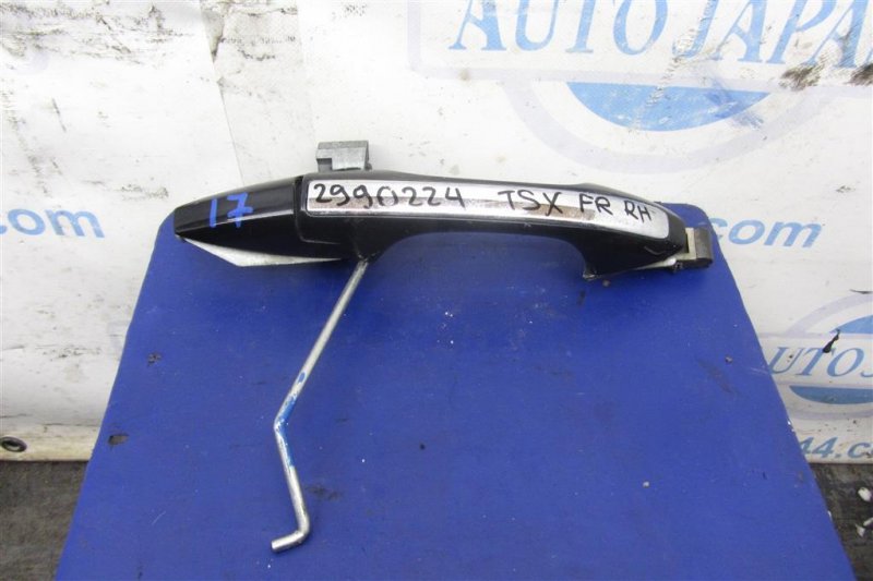 Ручка двери наружная передняя правая HONDA ACCORD CL7 / TSX 03-08 2006 Седан 2.4 72140-SEC-A01ZD Б/У