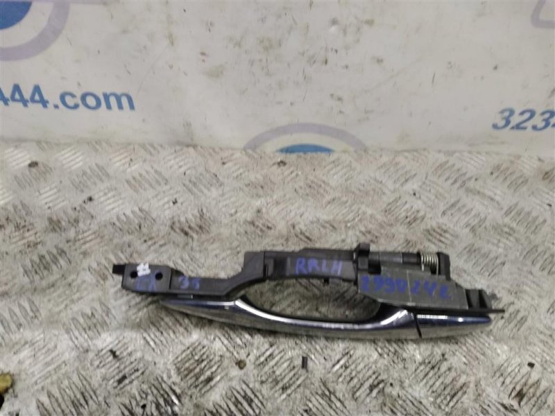 Ручка двери наружная задняя левая INFINITI EX35(37) 07-12 2008 Внедорожник 3.5 82640-1BA0A Б/У