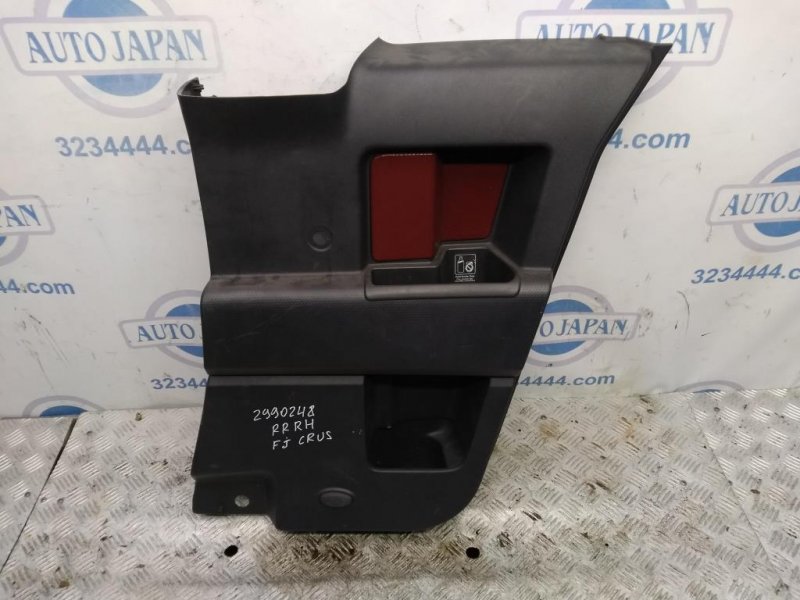 Карта двери задняя правая TOYOTA FJ CRUISER 06-15 2008 GSJ10 4.0 1GRFE 67630-35B70-B6 Б/У