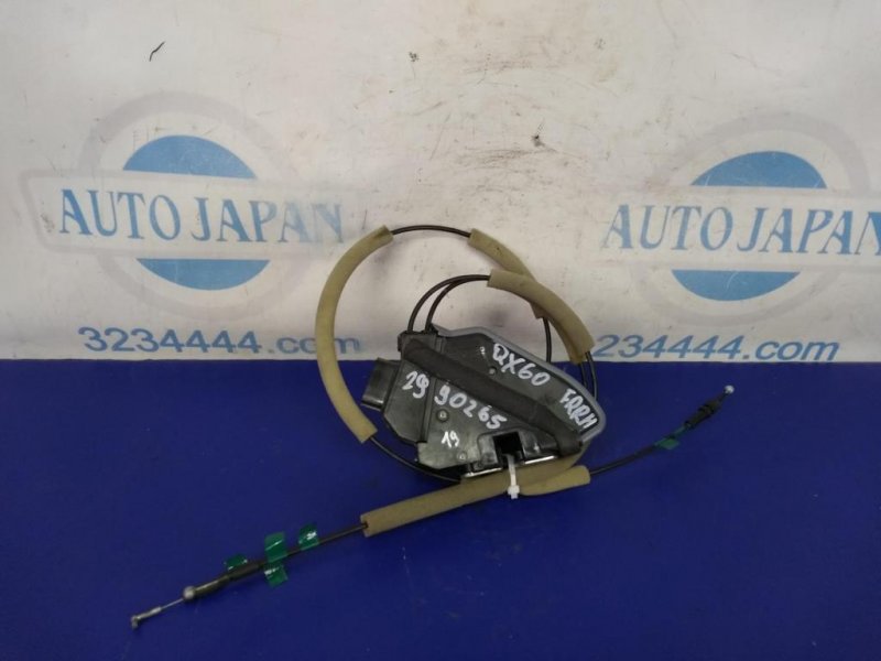 Запчасть замок двери передний правый INFINITI QX60/JX35 12-20 2015 Внедорожник 3.5 80500-3JA0A Б/У Замок двери передний правый INFINITI QX60/JX35 12-20 2015 Внедорожник 3.5 80500-3JA0A Б/У