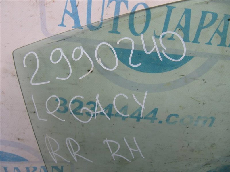 Стекло двери заднее правое LEGACY 09-15 BM 2014 Седан 2.5 FB25B