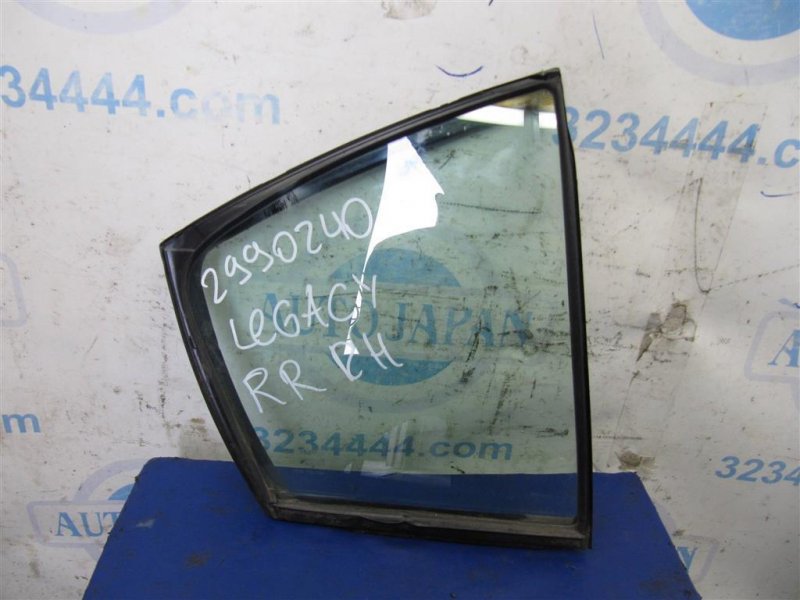 Стекло двери глухое заднее правое SUBARU LEGACY 09-15 BM 2014 Седан 2.5 FB25B 62012AJ20A Б/У