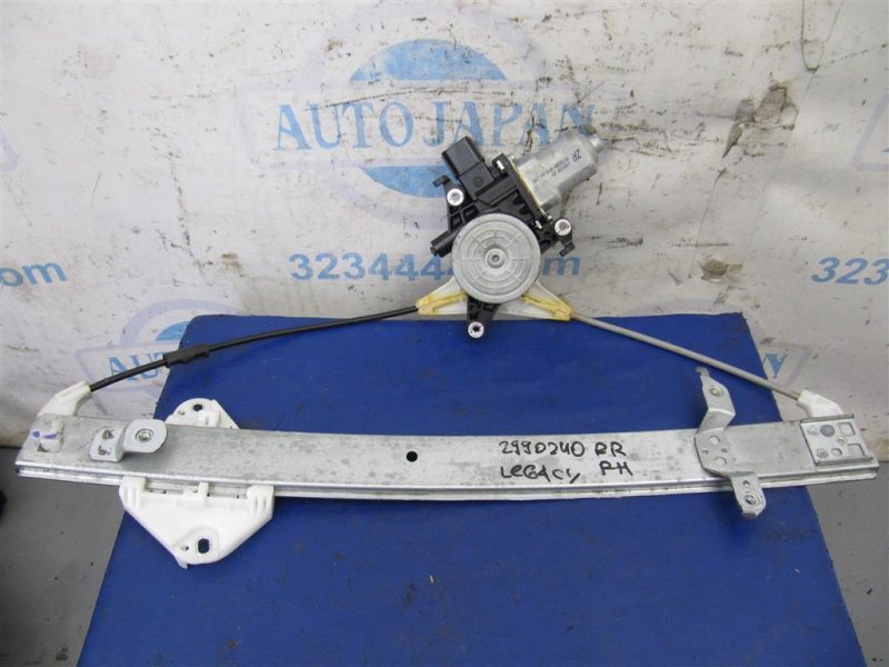 Стеклоподъемник задний правый SUBARU LEGACY 09-15 BM 2014 Седан 2.5 FB25B 61042AJ00A Б/У