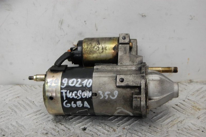 Стартер HYUNDAI TUCSON 04-10 2004 JM 2.7 G6BA 36100-37210 Б/У