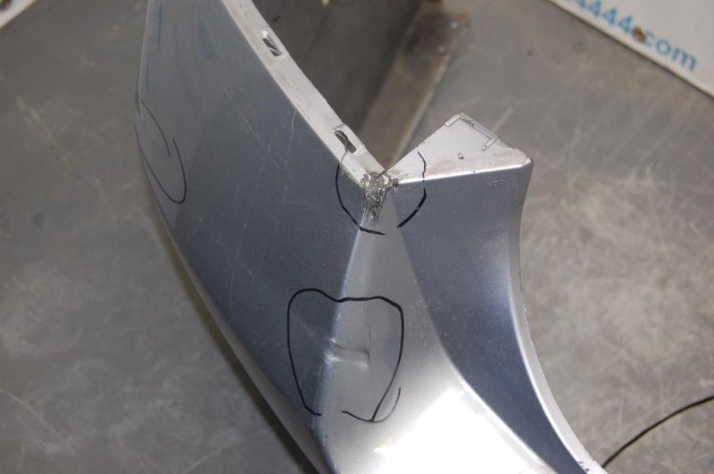 Бампер задний LEGACY 09-15 BM