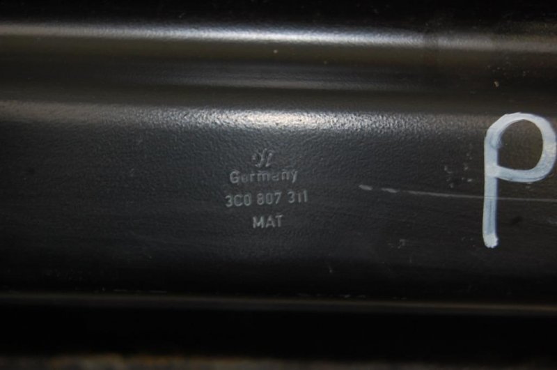 Усилитель заднего бампера VOLKSWAGEN PASSAT CC 08-12 358 2.0 CBFA