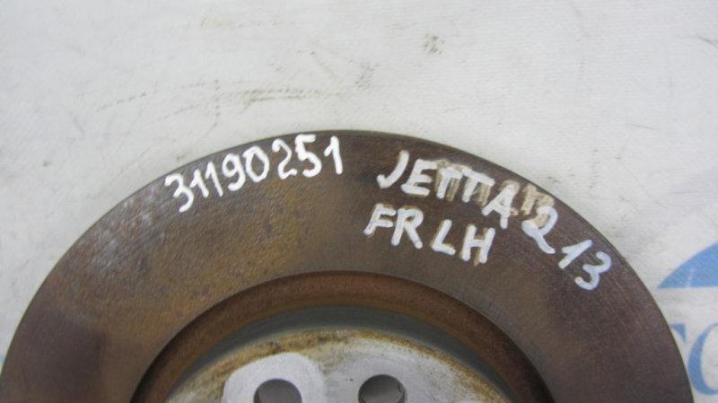 Тормозной диск передний JETTA USA 10-17 2015 162 2.0 CBPA