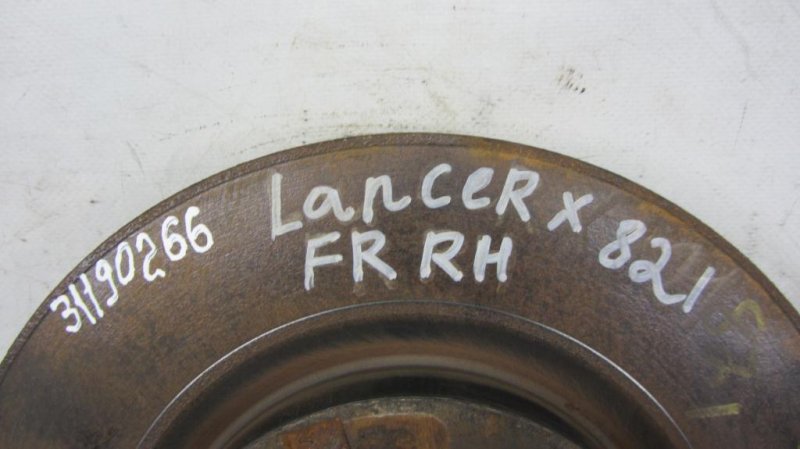Тормозной диск передний LANCER X 10 07-15 2008 Седан 2.0