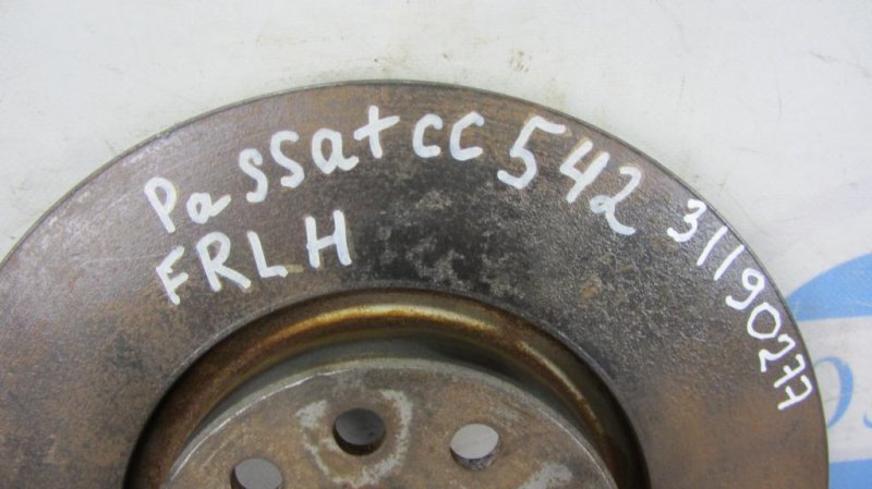 Тормозной диск передний PASSAT CC 08-12 2012 358 2.0 CBFA