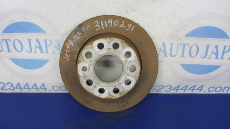 Запчасть тормозной диск задний VOLKSWAGEN JETTA USA 10-17 5C0 615 601 Б/У Тормозной диск задний VOLKSWAGEN JETTA USA 10-17 5C0 615 601 Б/У