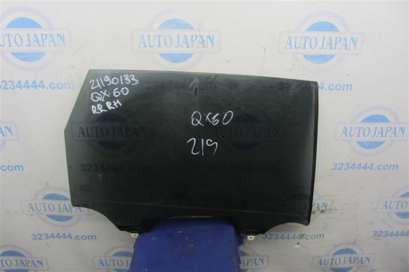 Стекло двери заднее правое INFINITI QX60/JX35 12-20 82300-3JA1C Б/У