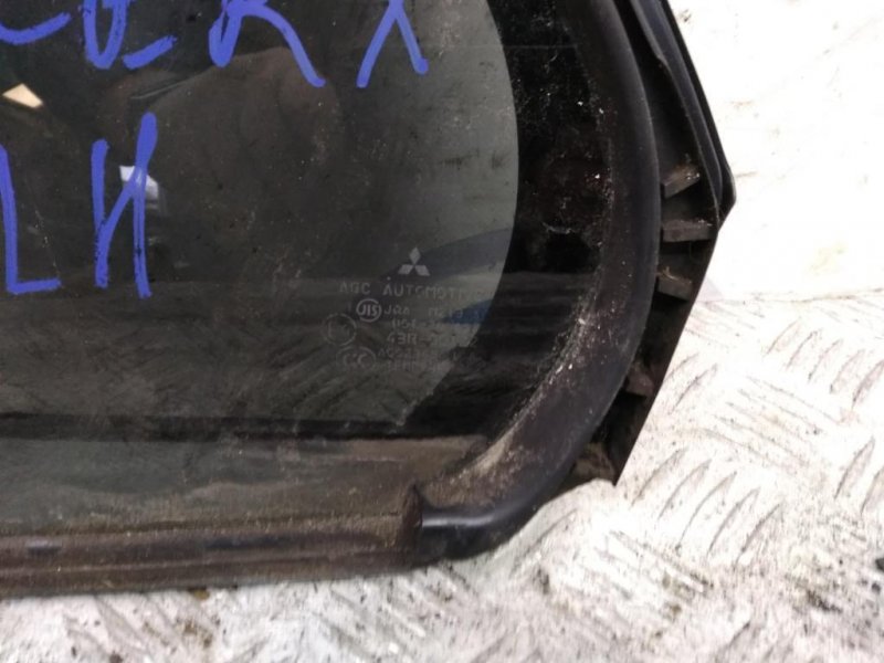 Стекло двери глухое заднее левое LANCER X 10 07-15 2012 Седан 2.4