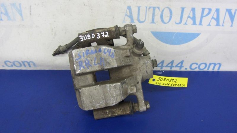 Суппорт тормозной задний левый TOYOTA SIENNA 11-16 2011 GSL30 3.5 2GR-FE 47850-0E021 Б/У