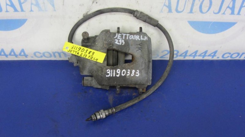 Суппорт тормозной передний левый VOLKSWAGEN JETTA USA 10-17 2015 162 2.0 CBPA 1K0 615 123 E Б/У