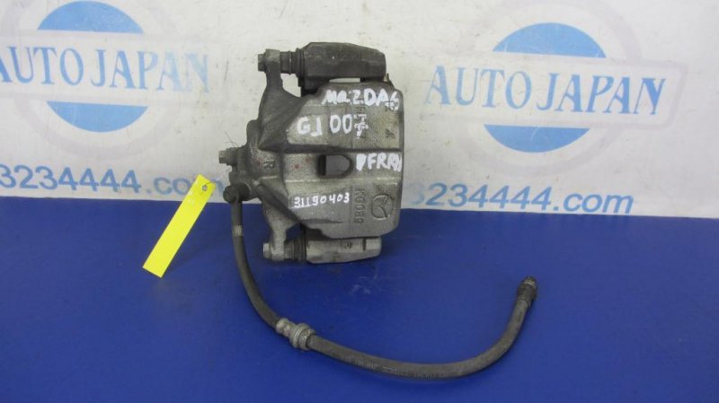 Суппорт тормозной передний правый MAZDA 6 GJ 12- 2015 Седан 2.5 GHY9-33-98Z Б/У