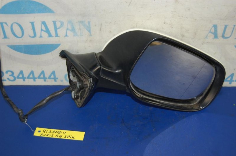 Зеркало правое TOYOTA AURIS 06-12 87901-02270 Б/У