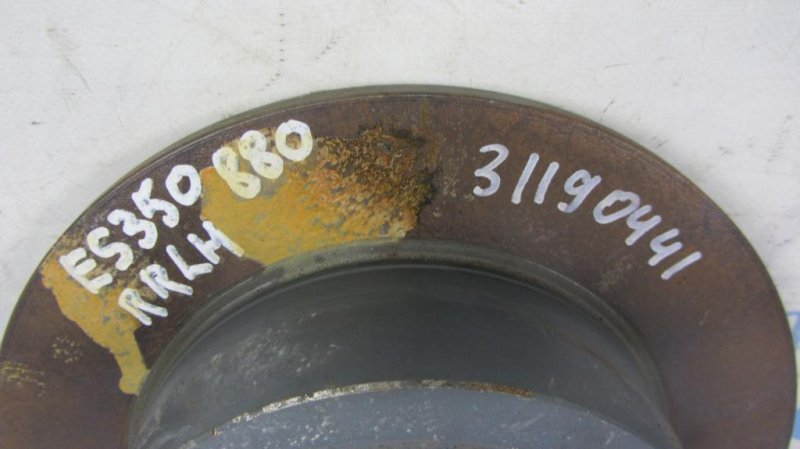 Тормозной диск задний ES350 06-12 2007 Седан 3.5