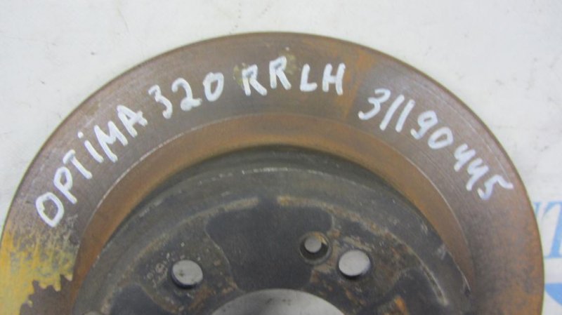 Тормозной диск задний OPTIMA TF 11-16 2015 Седан 2.4