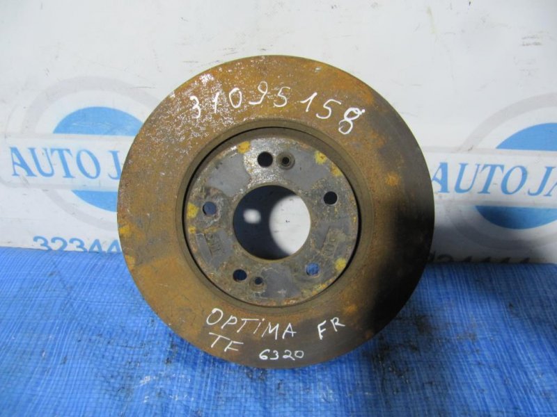 Тормозной диск передний KIA OPTIMA TF 11-16 2015 Седан 2.4 51712-3Q000 Б/У