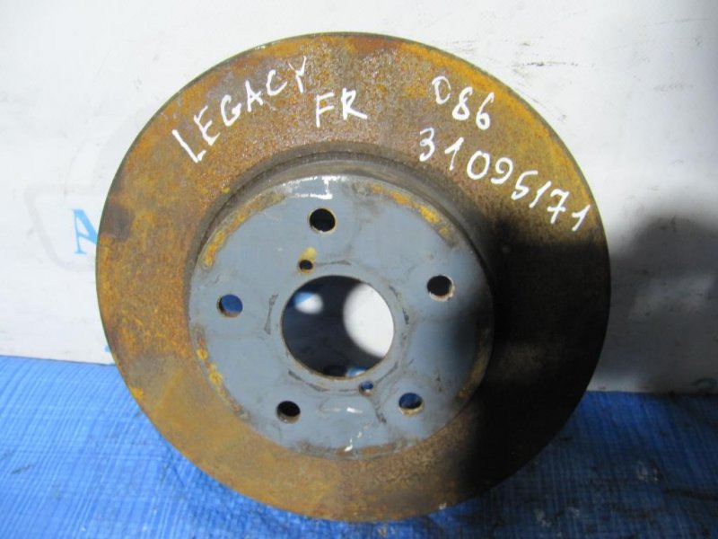 Тормозной диск передний SUBARU LEGACY BN 14-18 2016 Седан 2.5 26300AL000 Б/У