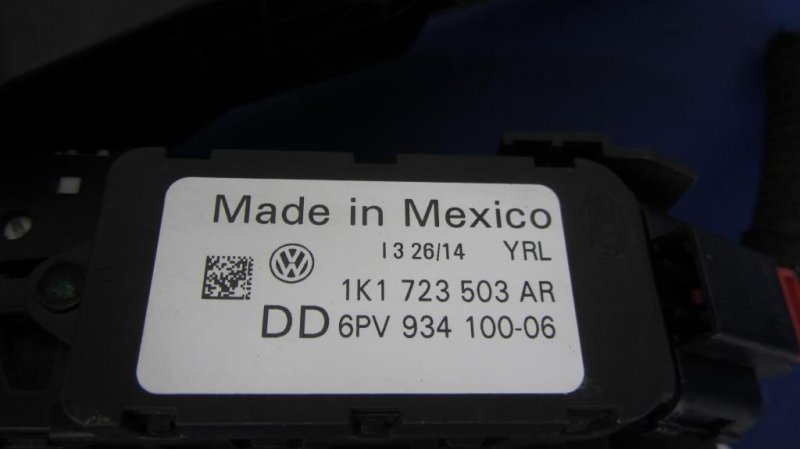 Педаль газа JETTA USA 10-17 2015 162 2.0 CBPA