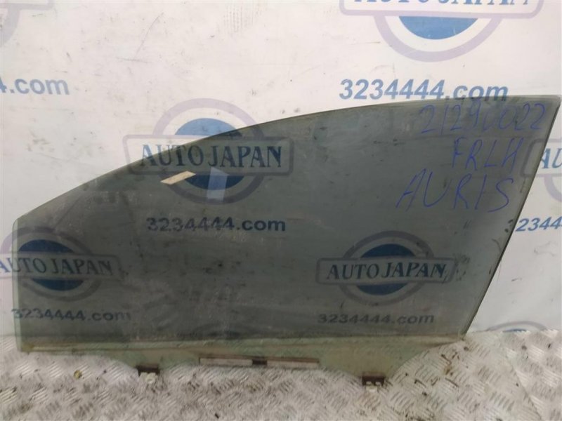 Стекло двери переднее левое TOYOTA AURIS 06-12 68102-02230 Б/У