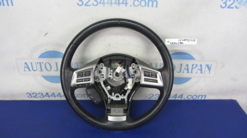 Руль SUBARU LEGACY 09-15 BM 2014 Седан 2.5 FB25B 34312AJ06BVH Б/У