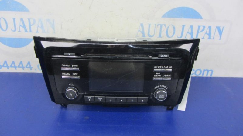 Магнитола NISSAN X-TRAIL/ROGUE T32 13-20 2017 T32 2.5 QR25DE 28185-6FL0A Б/У